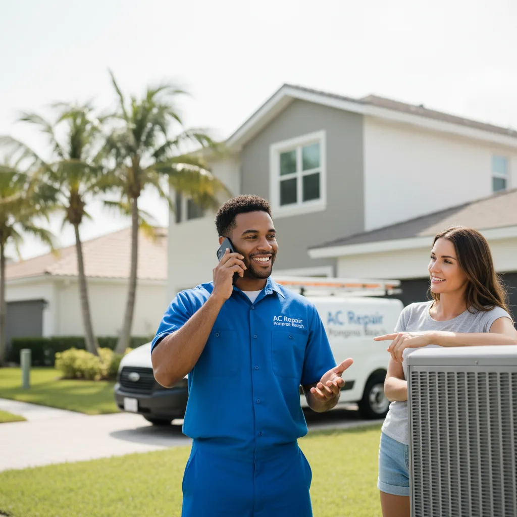 AC Repair Pompano Beach customer support in Lucama